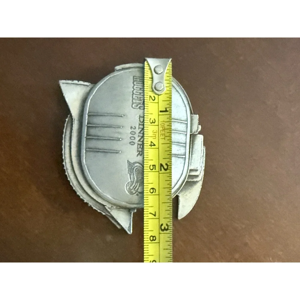 Vtg Coors Belt Buckle 1970s Beer Country‎ Golden Colorado Western